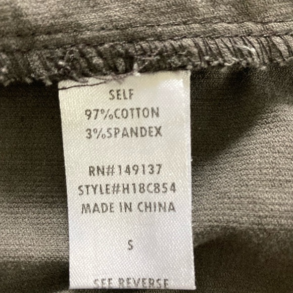 Fashion on Earth brown corduroy mini skirt, size small - Picture 5 of 6